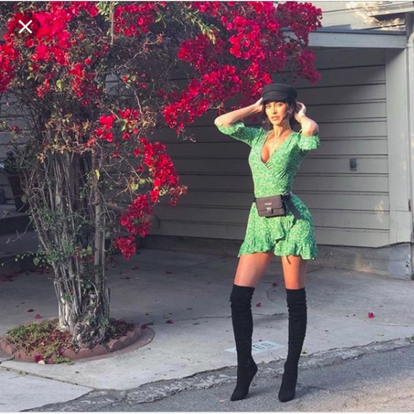 Faithfull the Brand Carmel Wrap Dress NWT - Picture 4 of 8